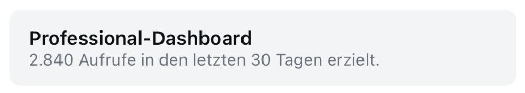 Ergebnis Social Media Betreuung (Vorher)