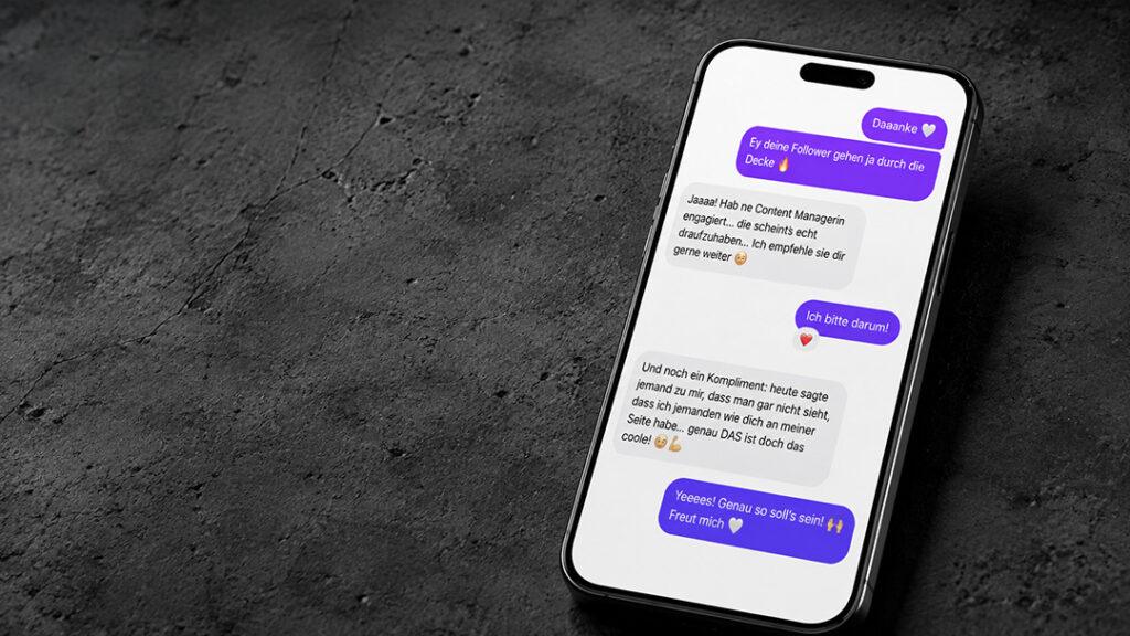 Feedback zur Social Media Betreuung