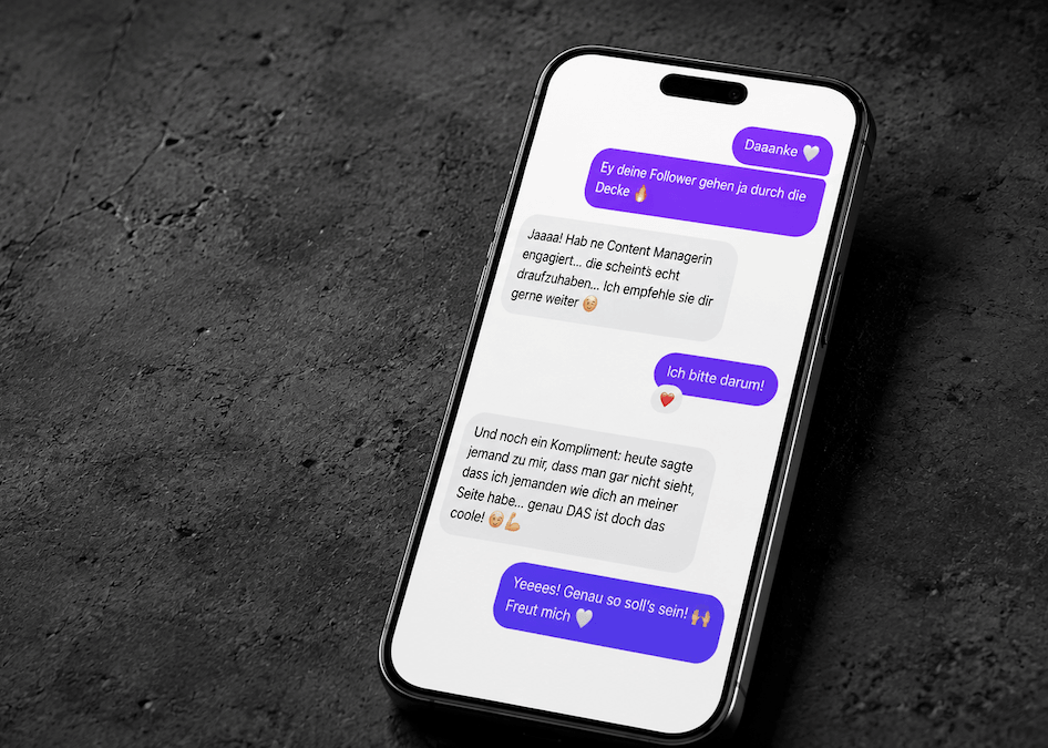 Feedback zur Social Media Betreuung